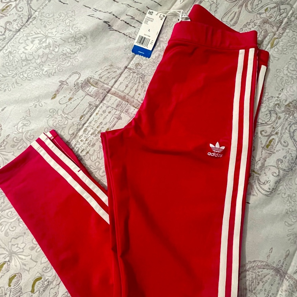 Adidas Red Legging